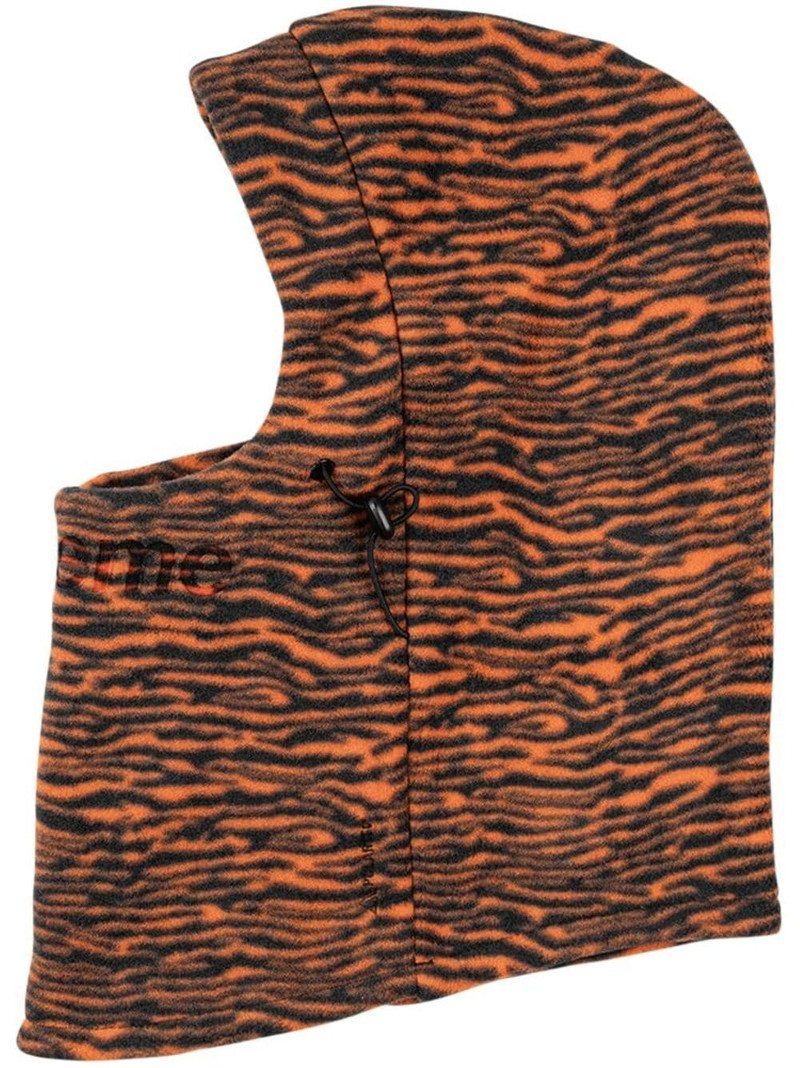 x Polartec tiger-print balaclava 1