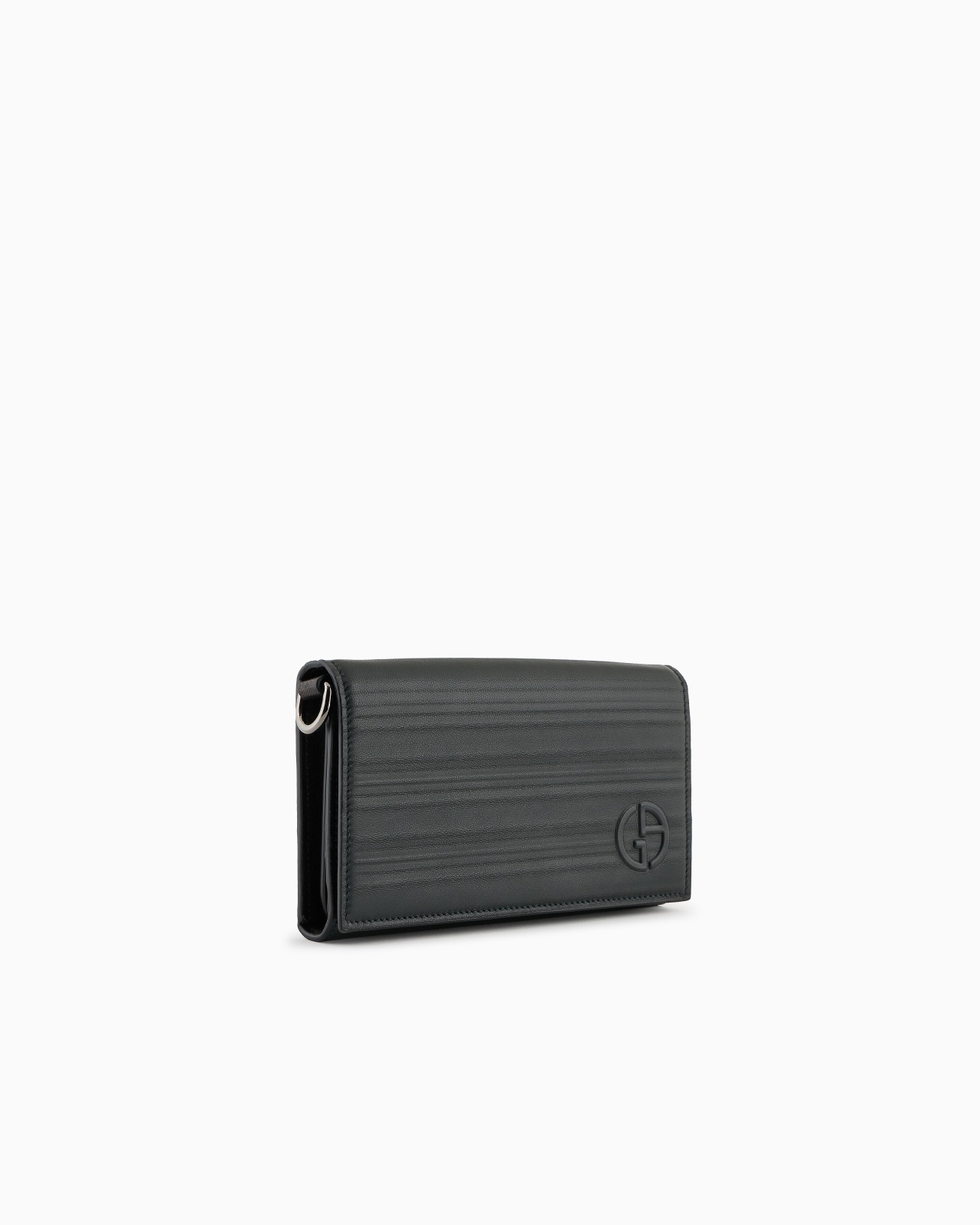 MOBILE PHONE HOLDER IN PLEATED NAPPA LEATHER - 2