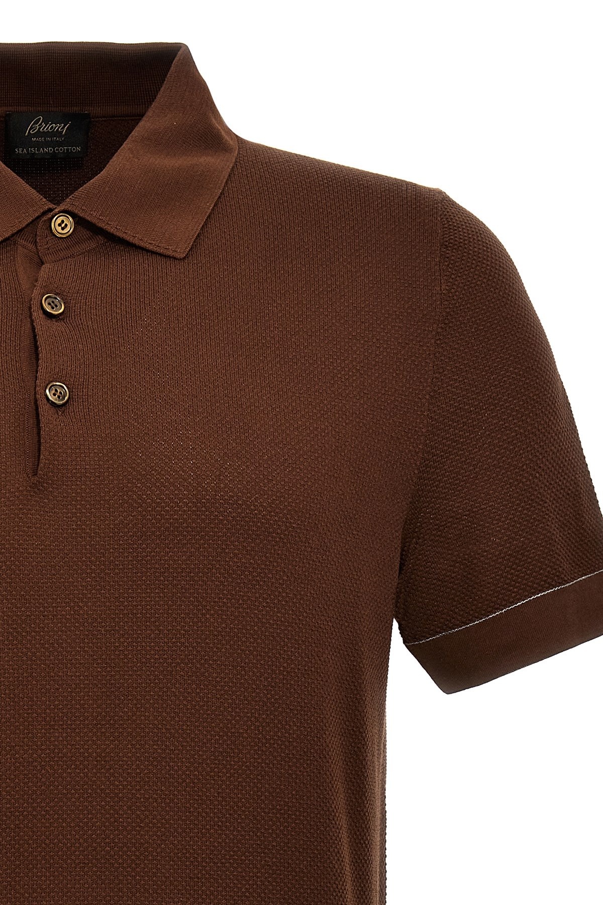 Textured polo shirt - 3