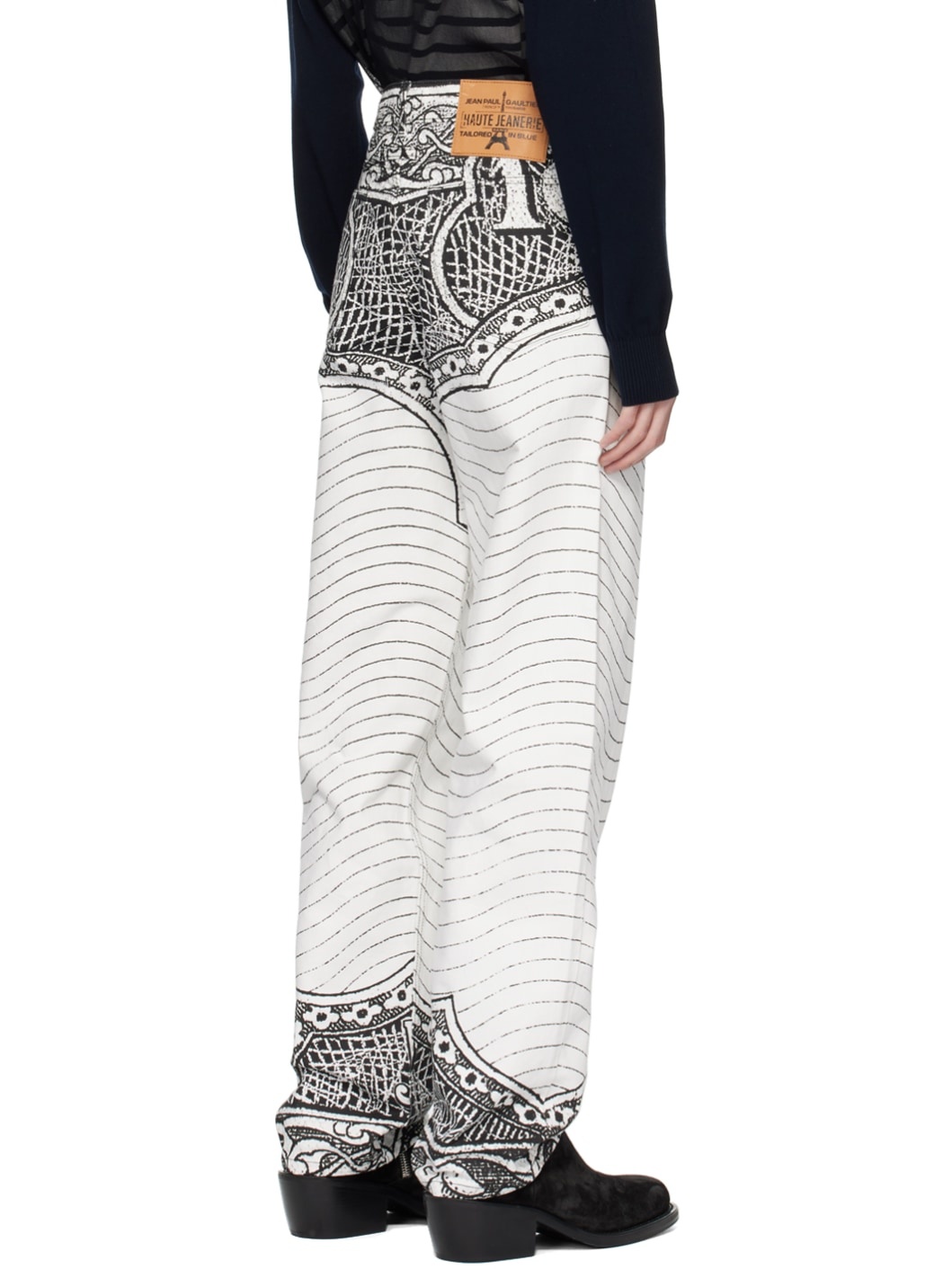 Black & White 'The Cartouche' Jeans - 3