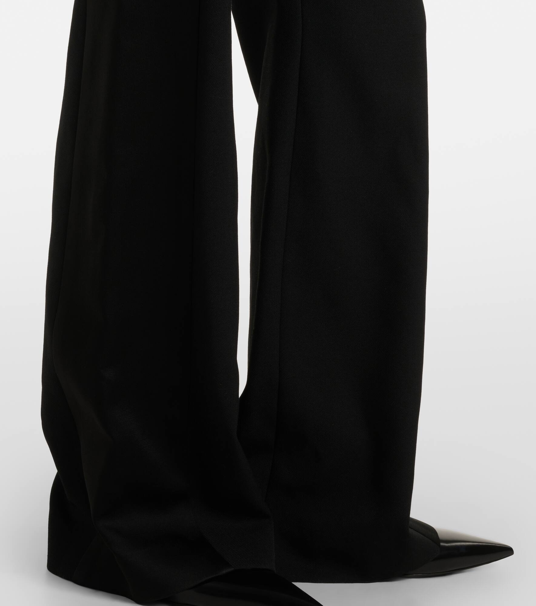 Cami cutout crêpe satin jumpsuit - 6