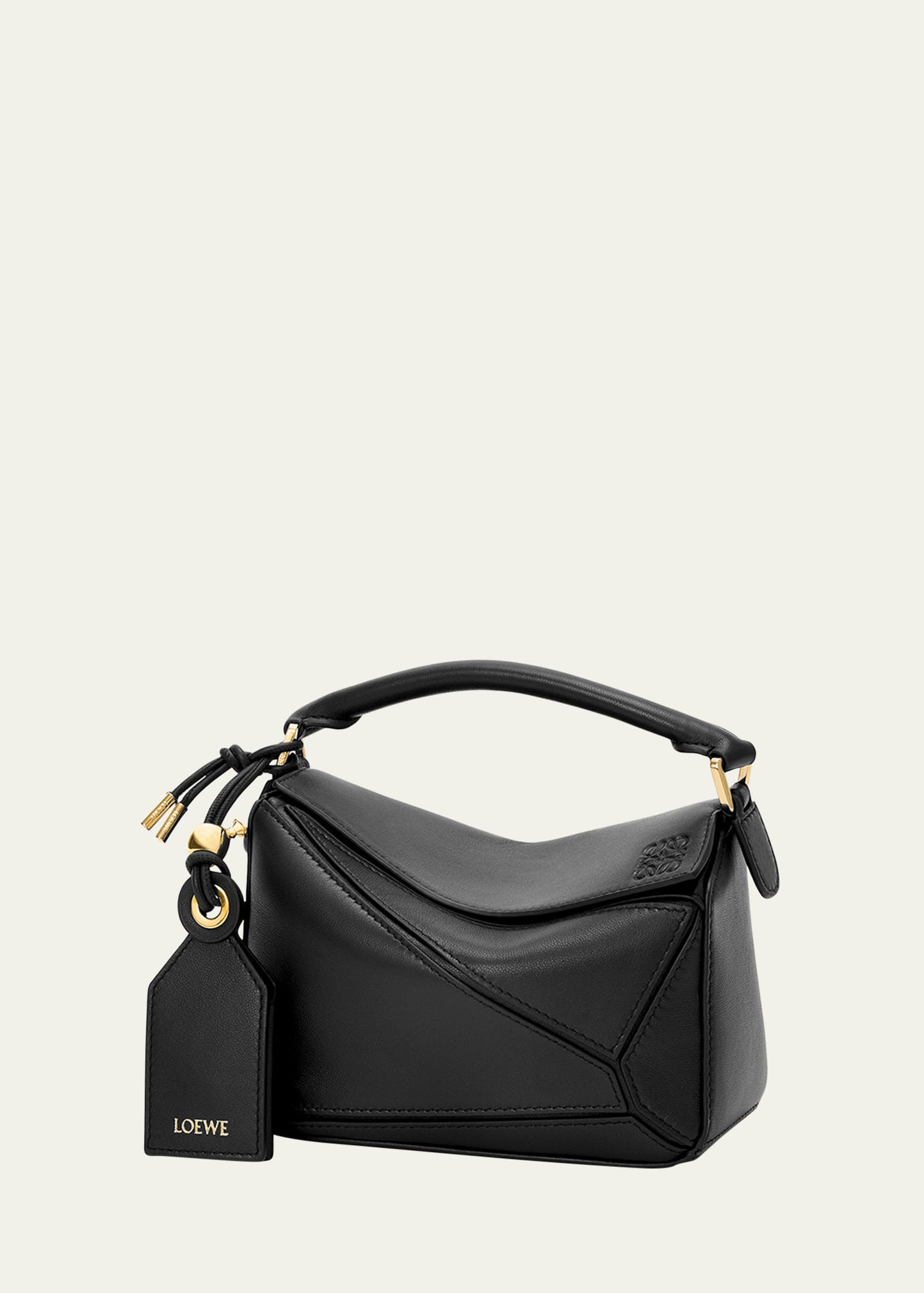 Puzzle Mini Top-Handle Bag in Nappa Leather - 1