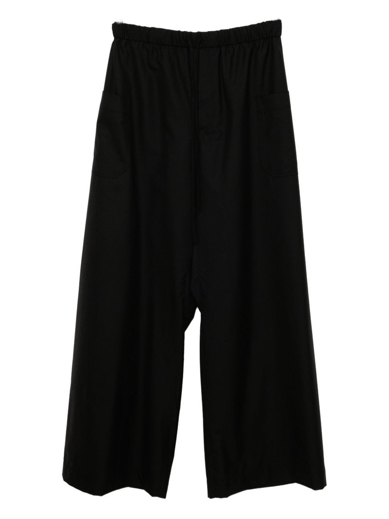 wool wide-leg trousers 1