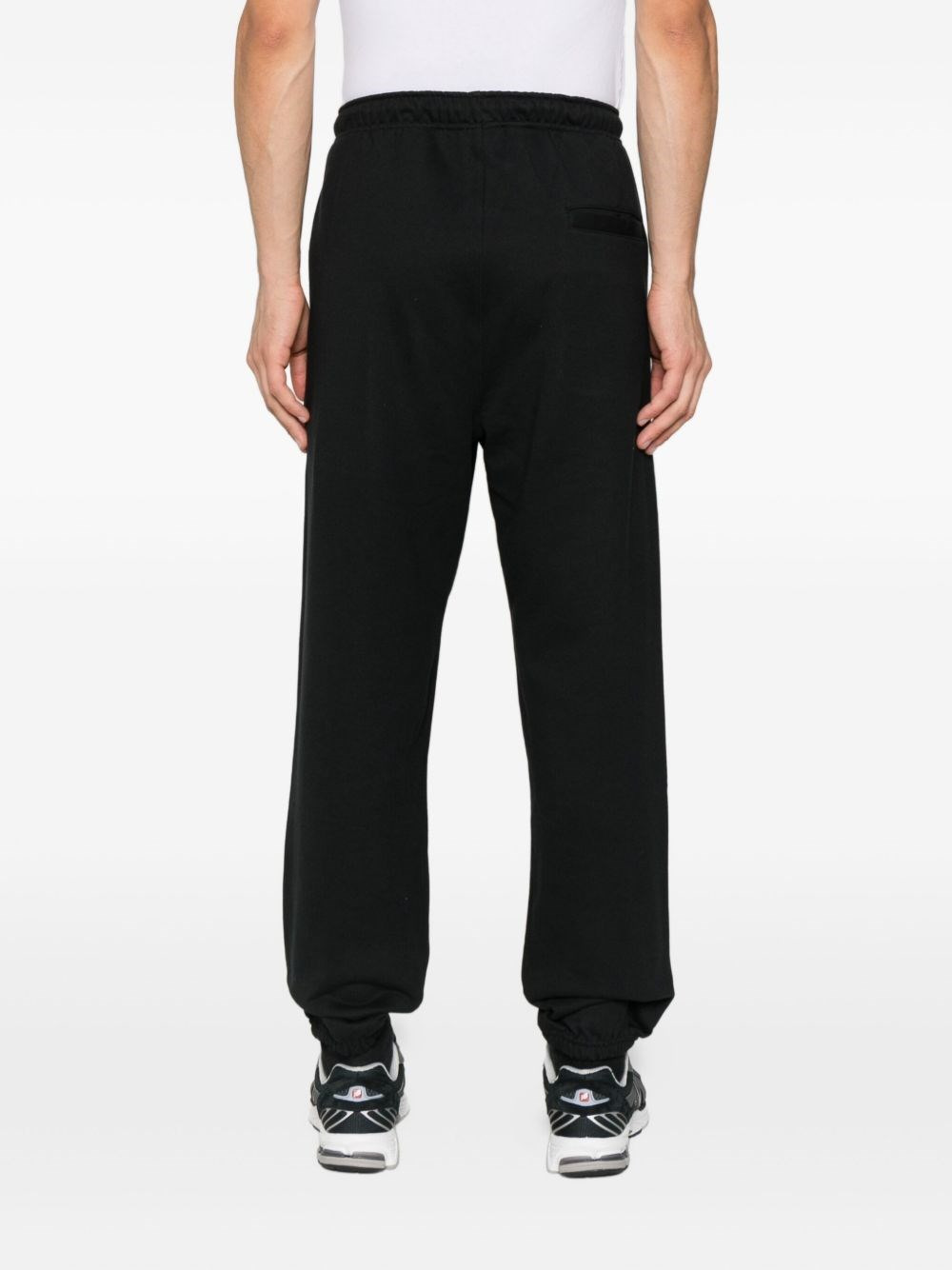 Logo cotton sweatpants - 3