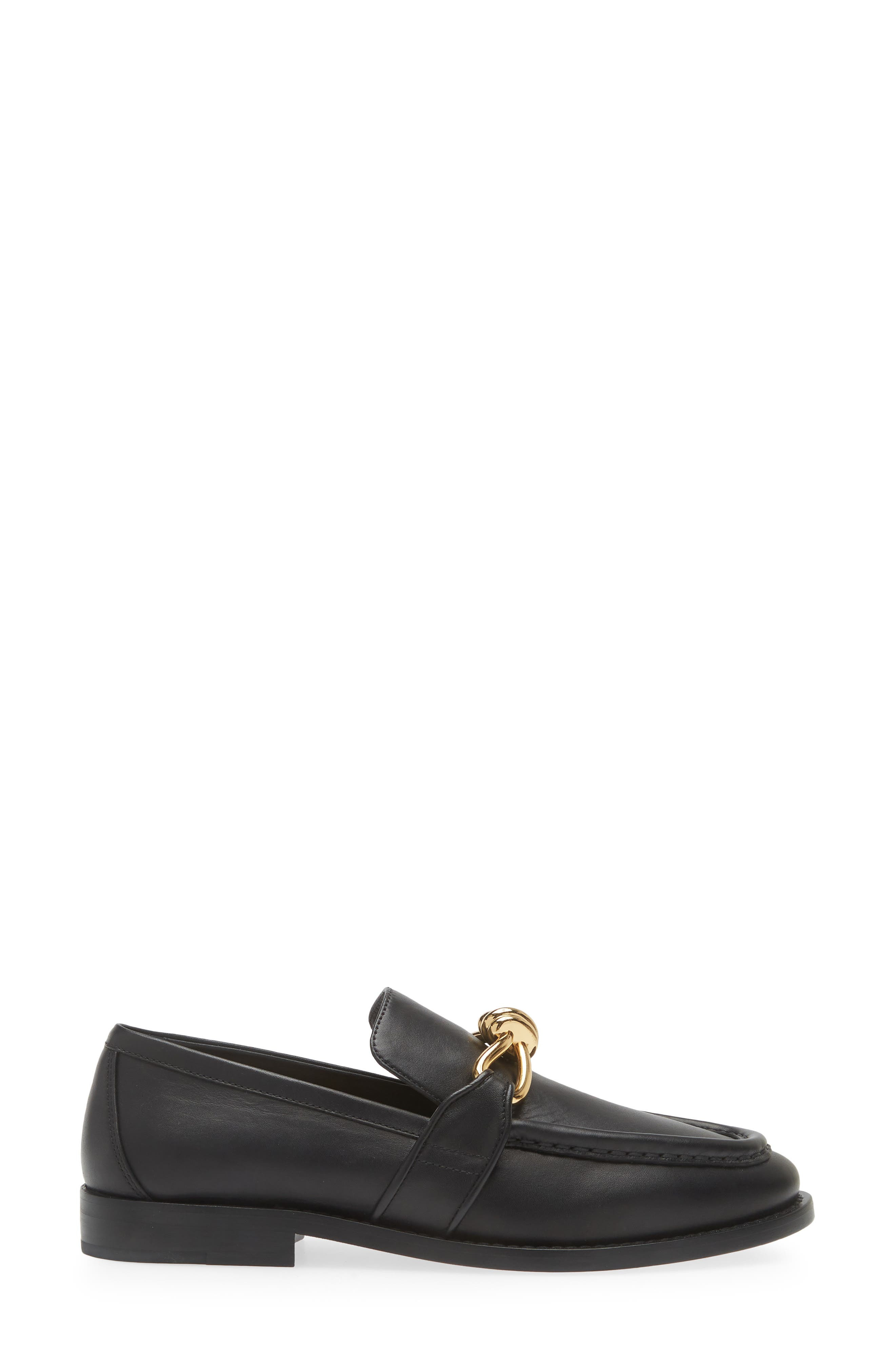 Bottega Veneta Astaire Knot Bit Loafer in Black at Nordstrom - 4