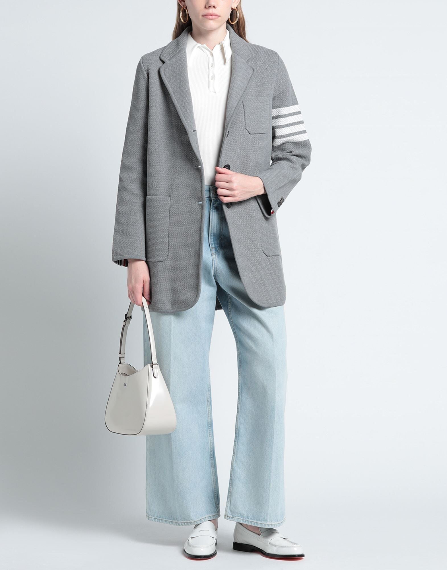 Grey Women's Blazer - 3