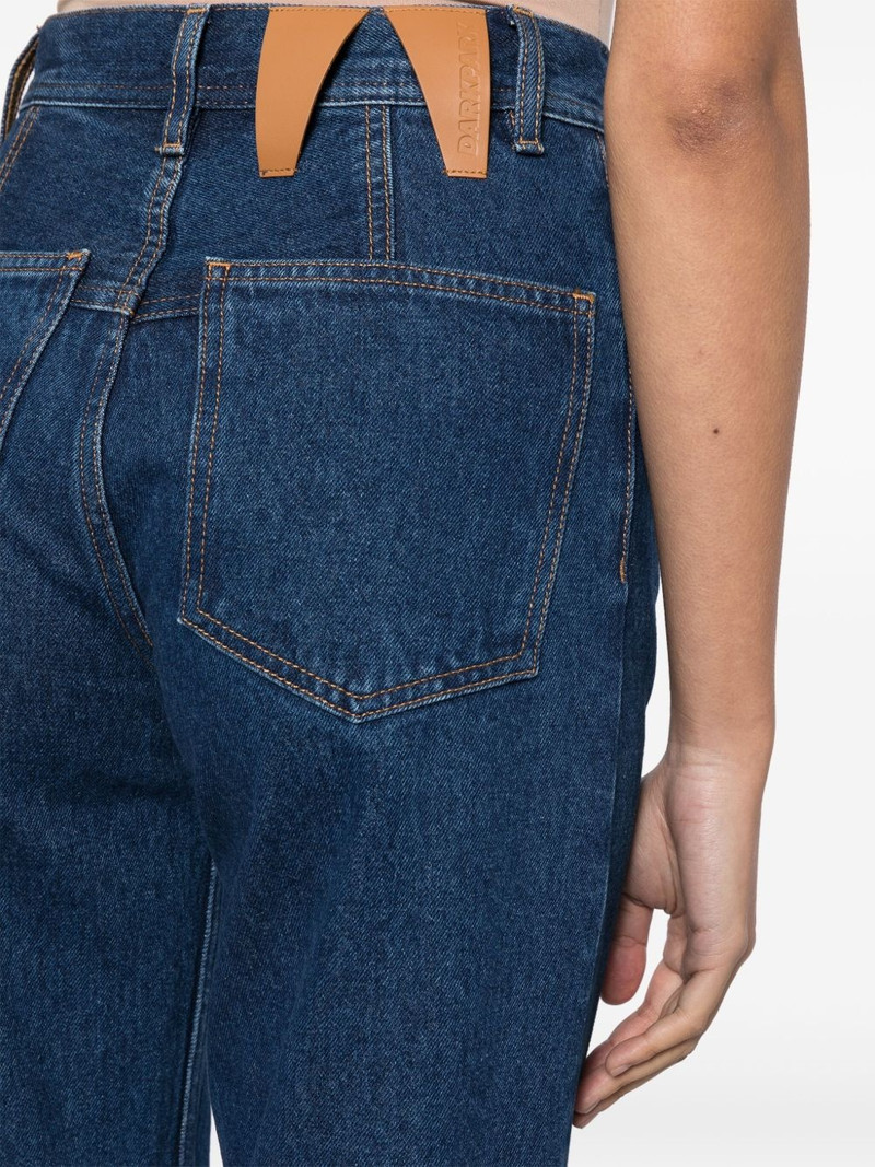 creased straight jeans 5