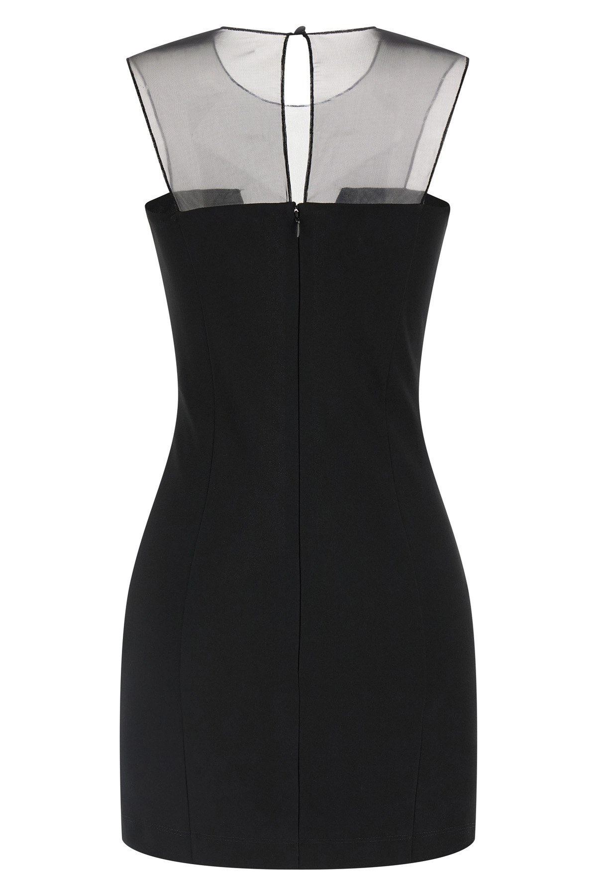 Tulle insert dress - 2
