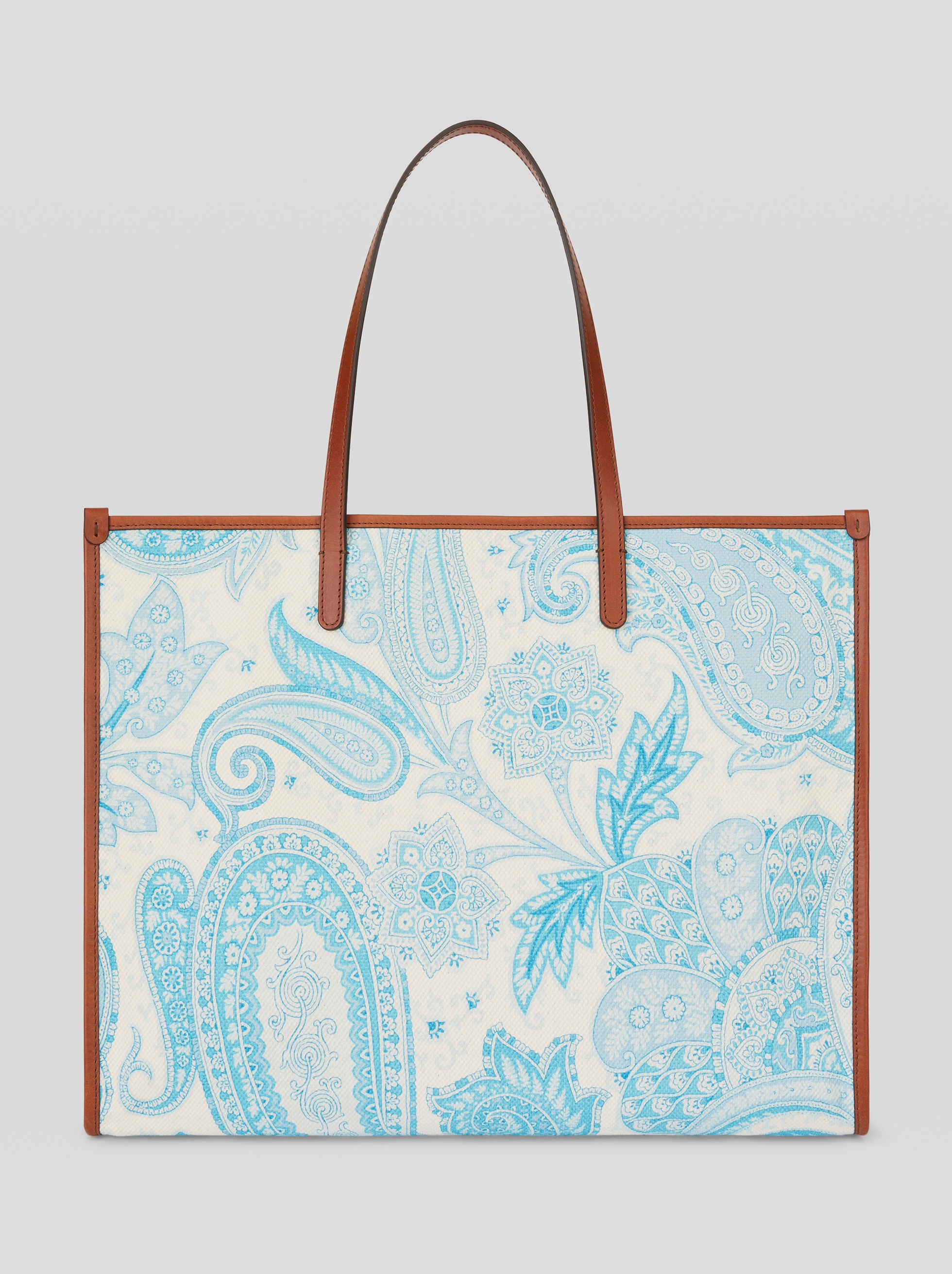 LIQUID PAISLEY BEACH SHOPPING BAG - 3