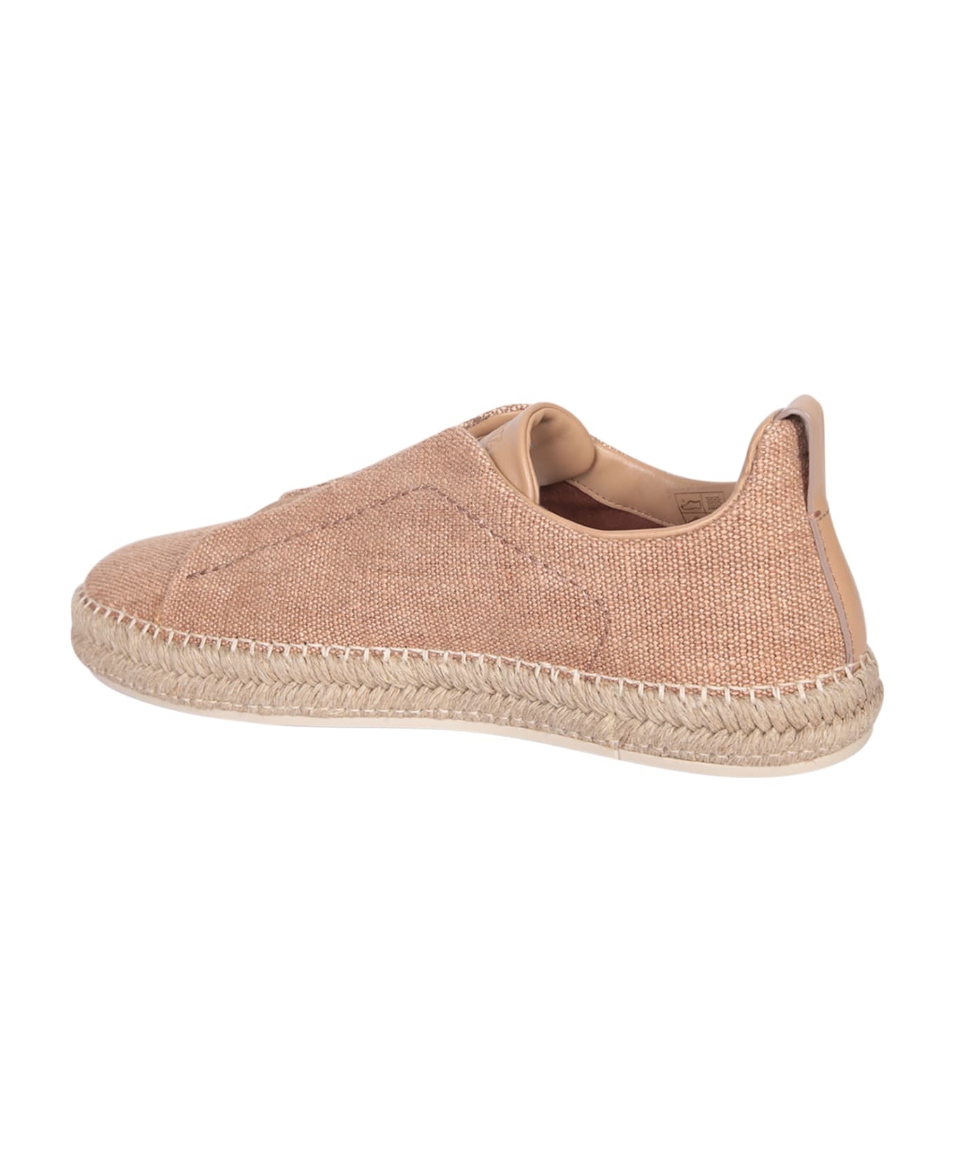 Zegna Triple Stitch Burnt Espadrilles - 3