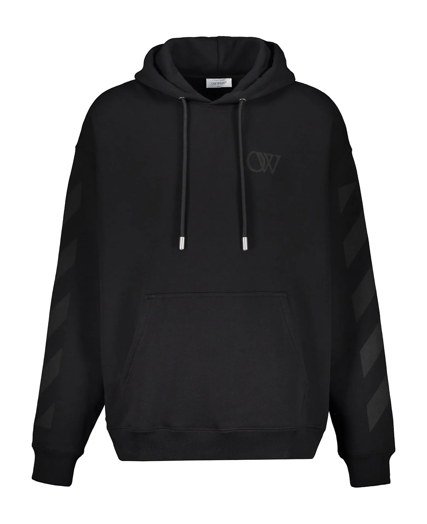 Elegant And Versatile Black Hoodie - 1