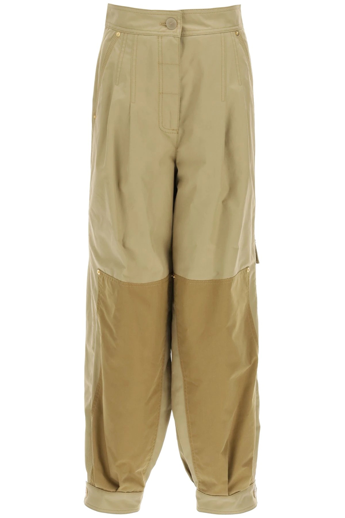 CARGO TROUSERS WITH PLEATS - 1