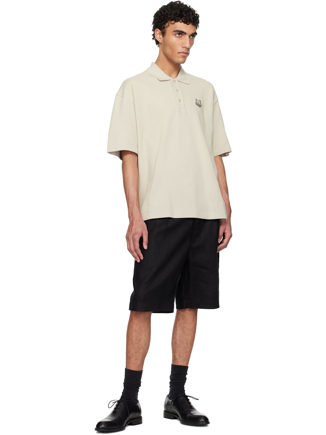Off-White Bold Fox Patch Oversize Polo - 4