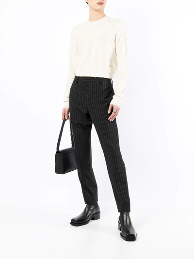 Alexander McQueen crew-neck knit jumper outlook