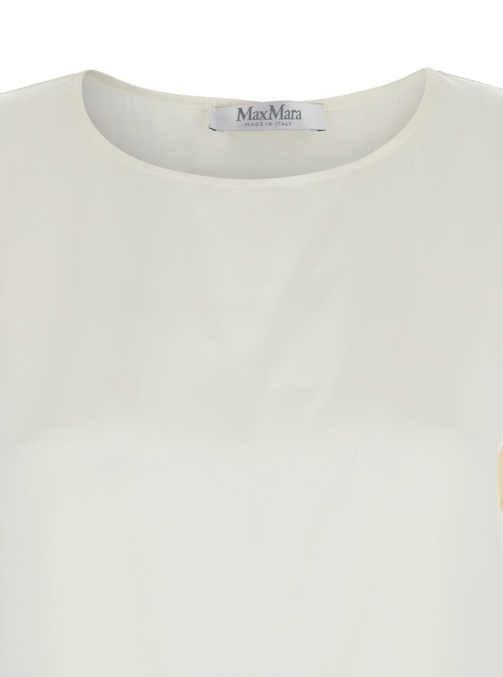 Max Mara Women 'Dida' White Top In Silk Woman - 3