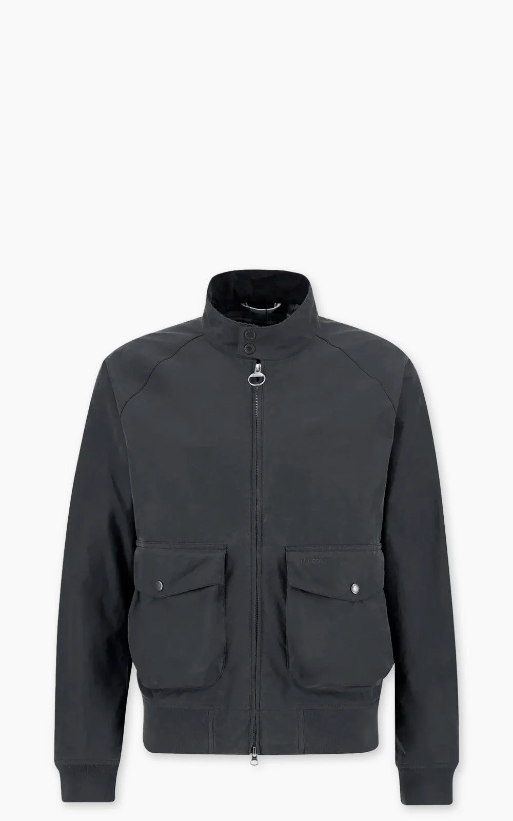 BARBOUR ROYSTON WAX JACKET GREY - 1