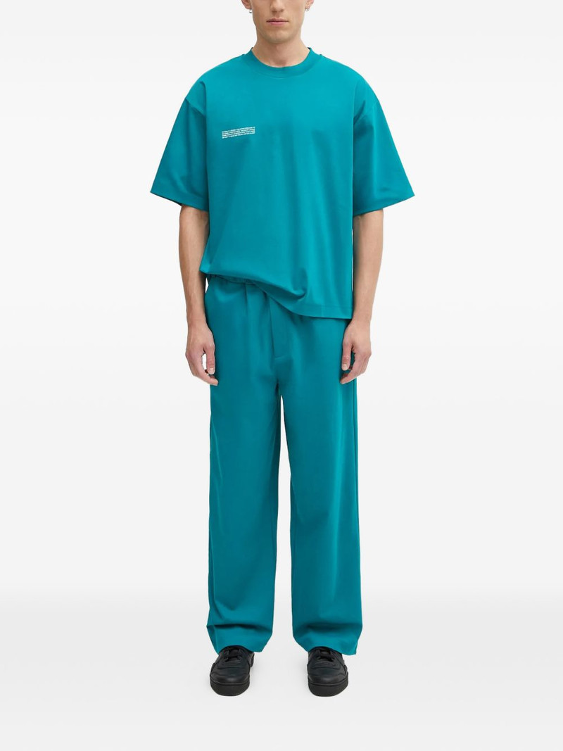 PANGAIA button-fastening trousers outlook