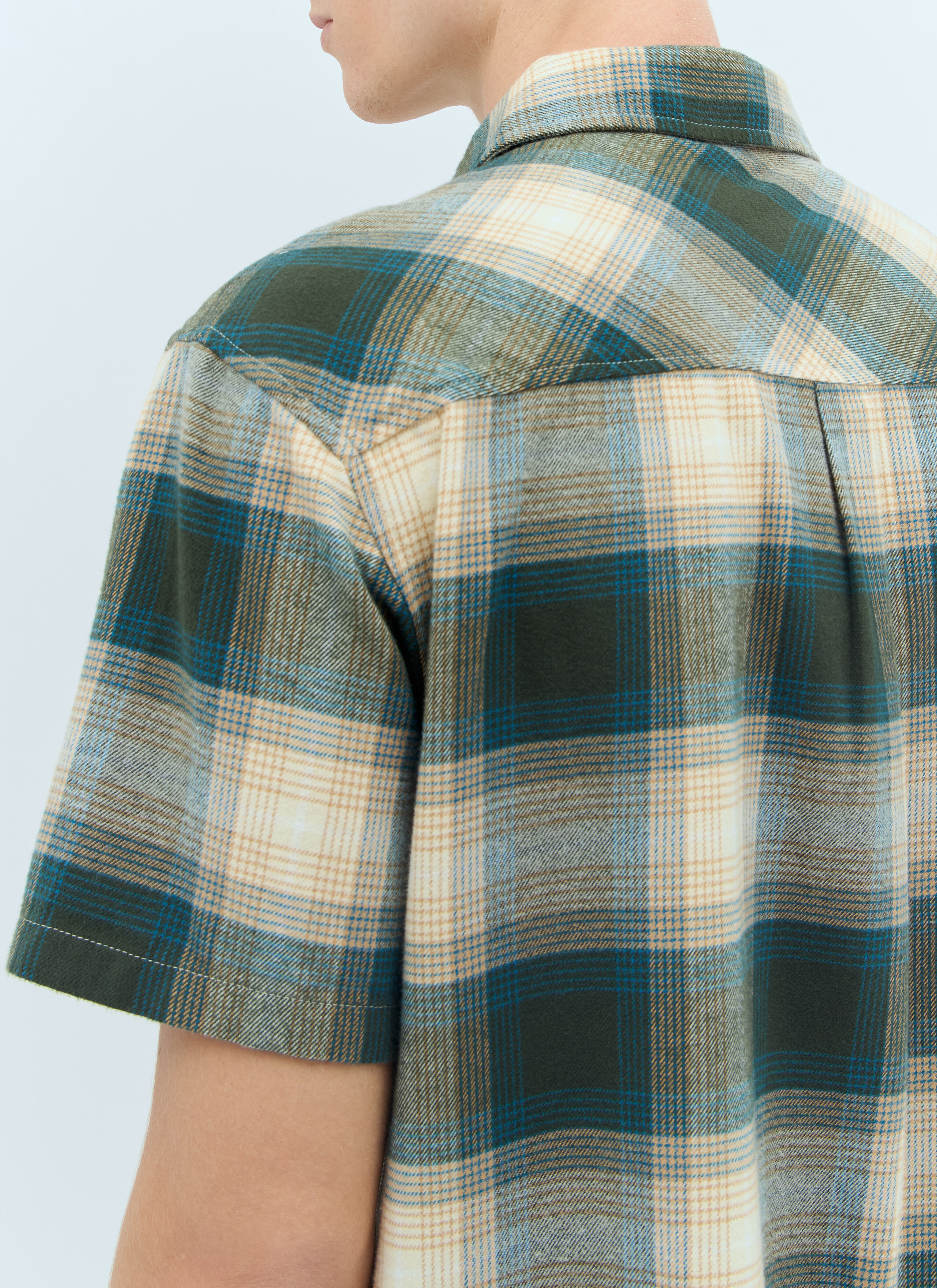 Ombre Check Shirt - 4
