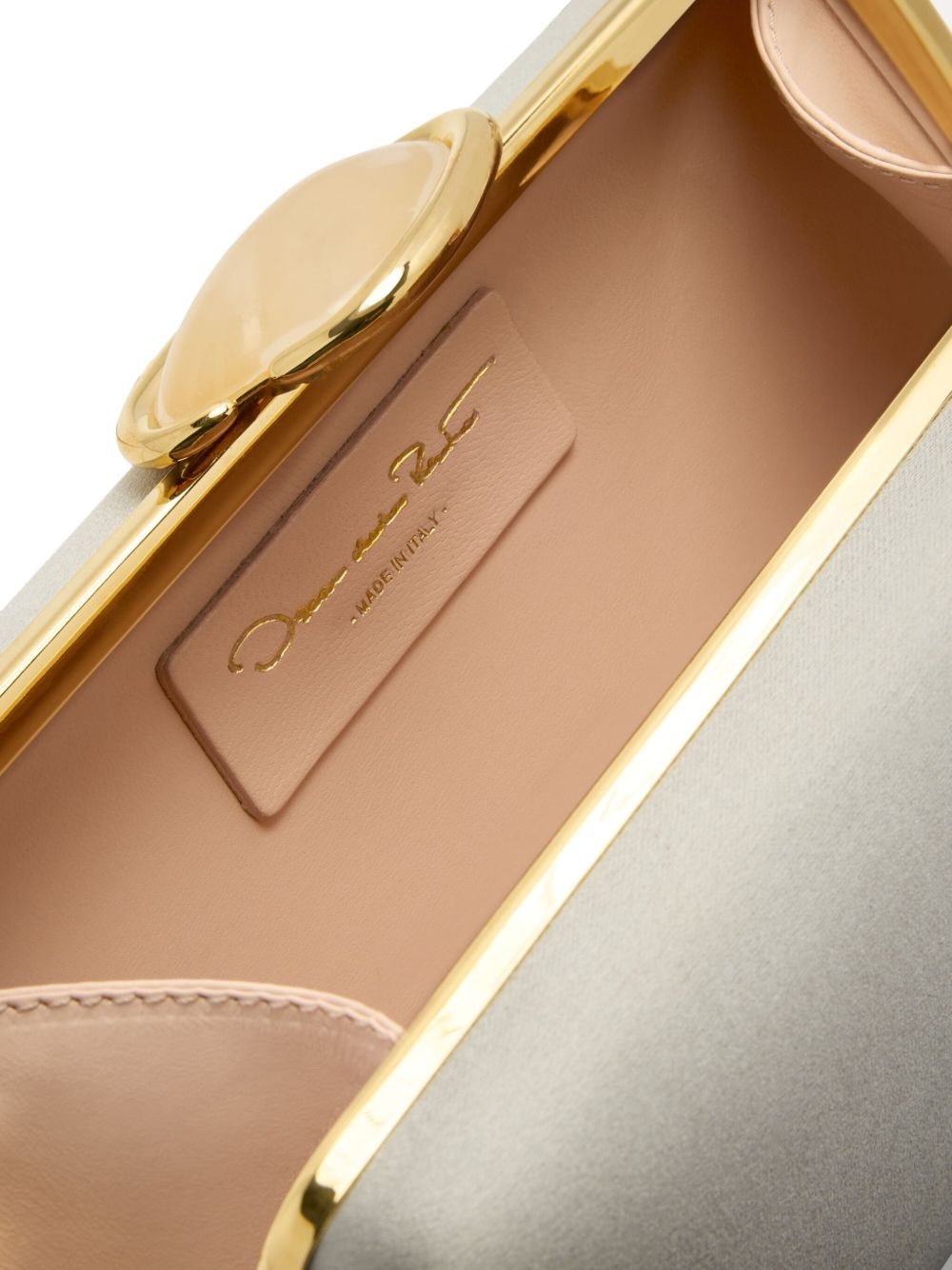 leather clutch bag - 5