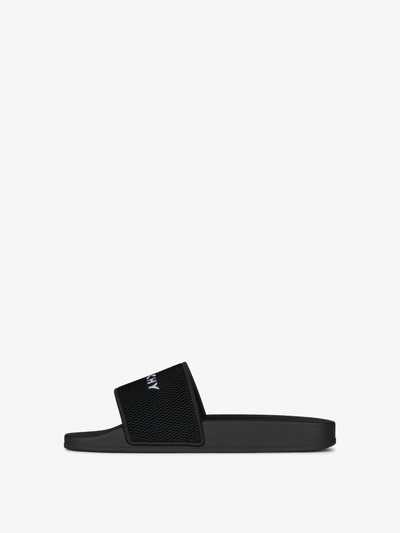 Givenchy SLIDE SANDALS IN RUBBER outlook