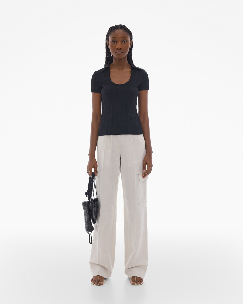 Helmut Lang U-NECK POLO outlook