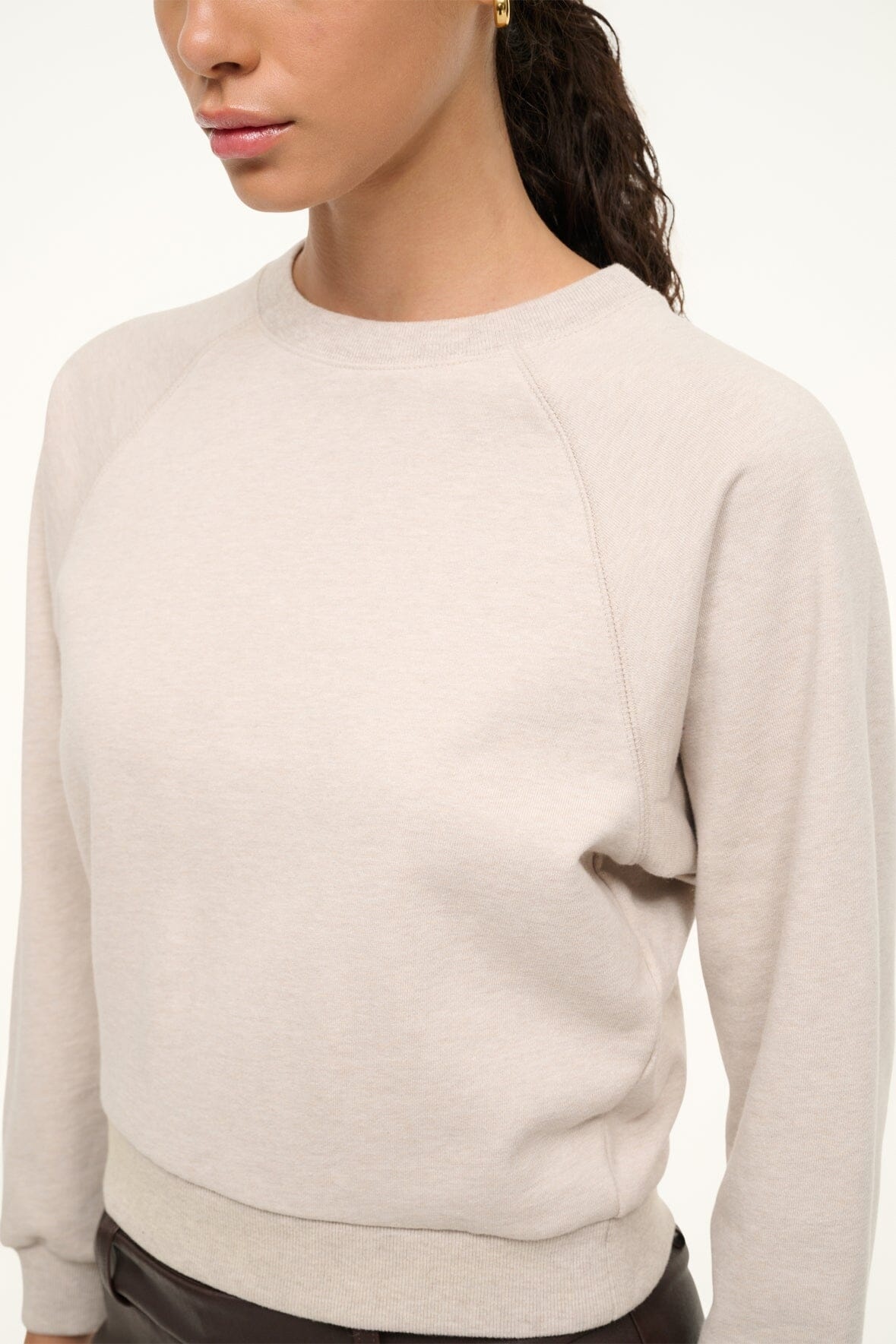 STAUD ENDURANCE SWEATSHIRT STONE - 5