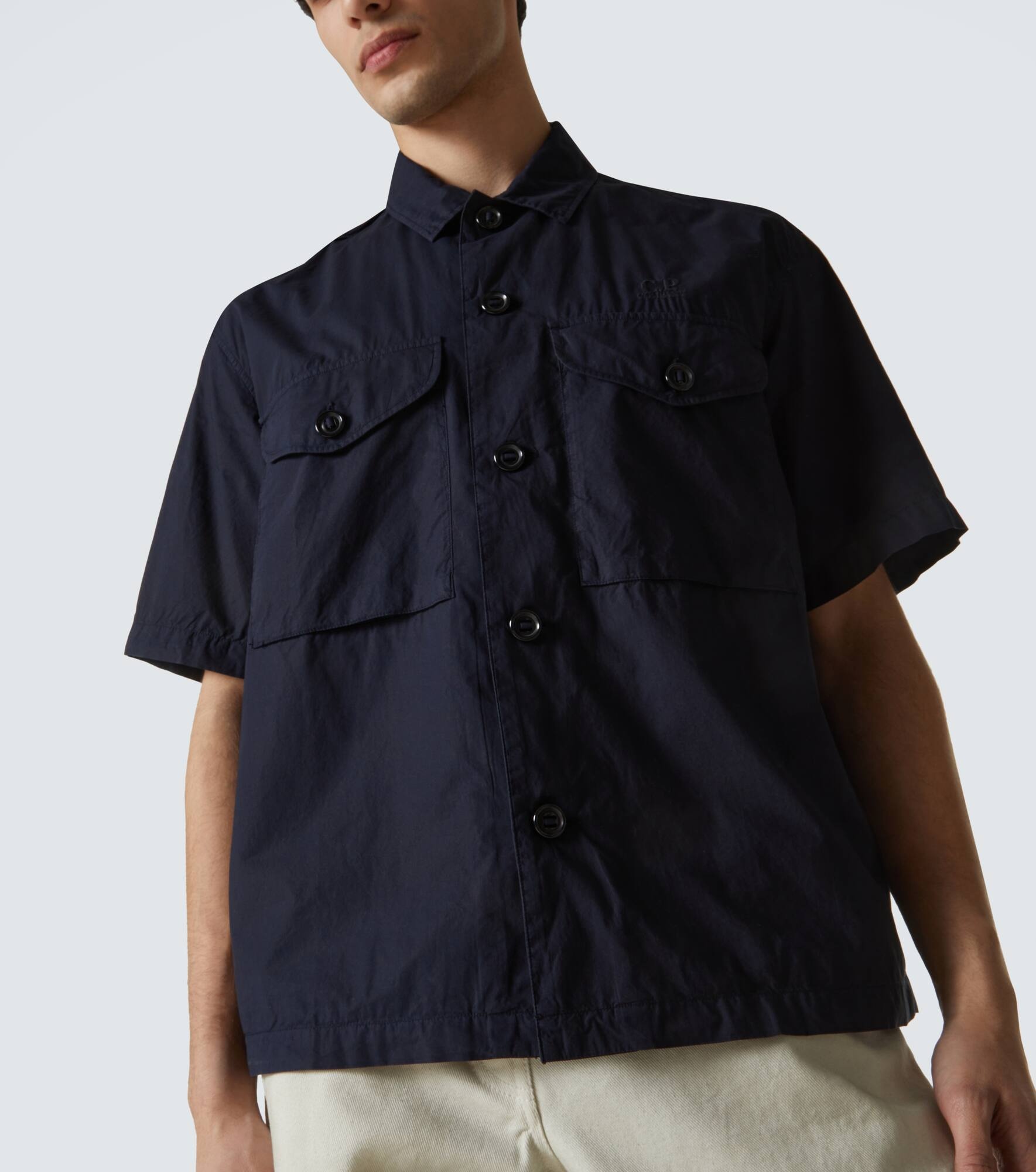 Cotton poplin shirt - 5