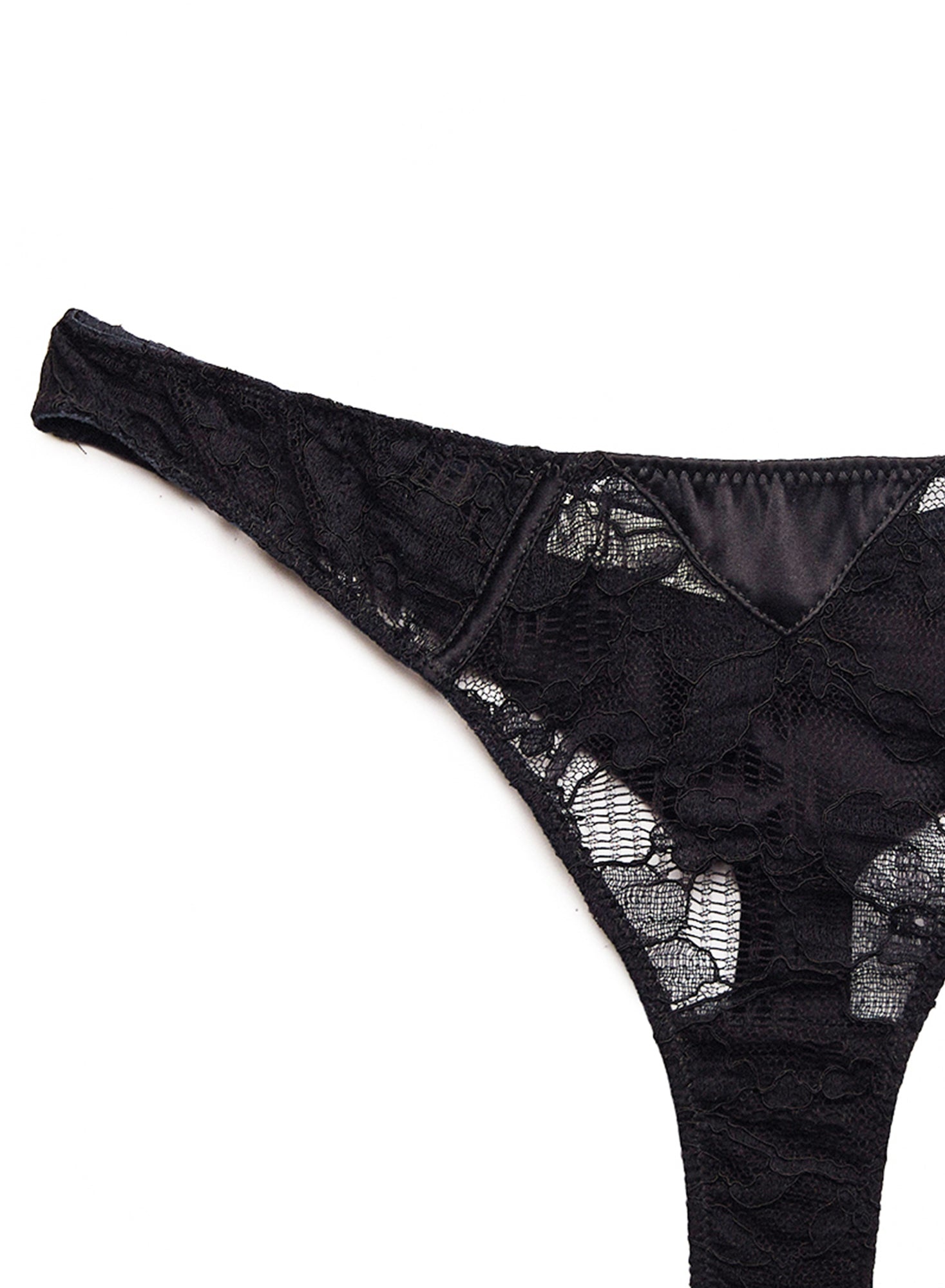 Magnolia Lace Thong - 3