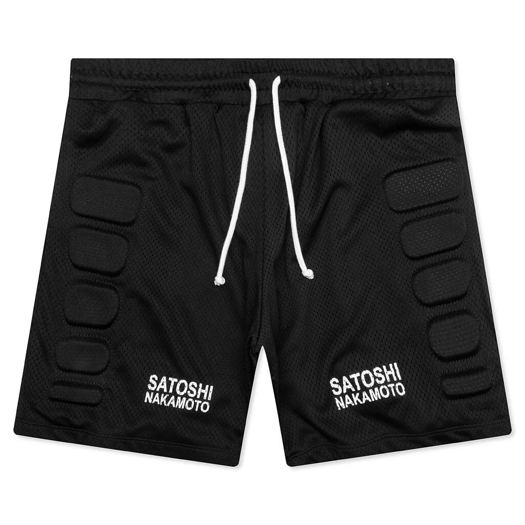 MESH MOTO SHORT - BLACK - 1