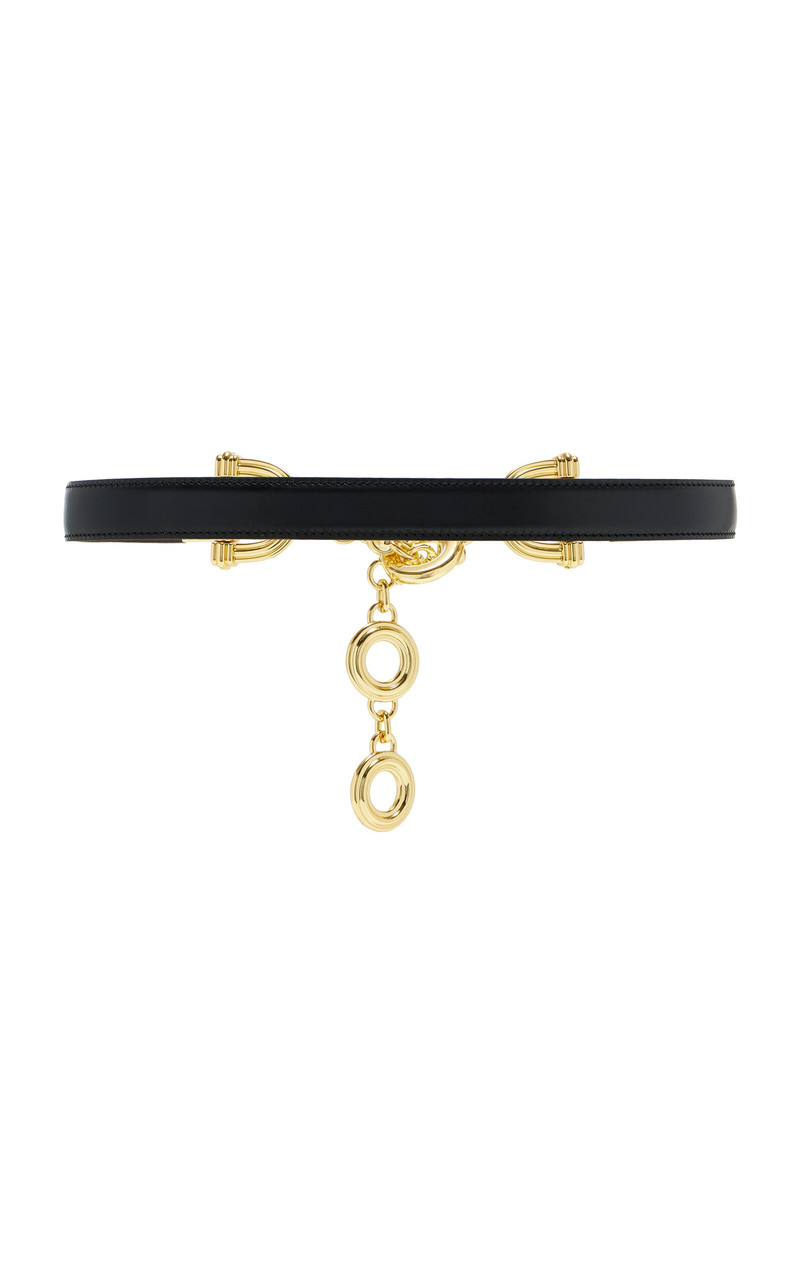 Elysées Leather Belt black 3