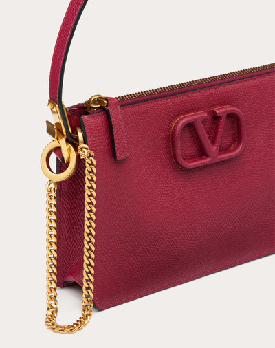 Valentino VSLING GRAINY CALFSKIN POUCH WITH ADJUSTABLE STRAP outlook