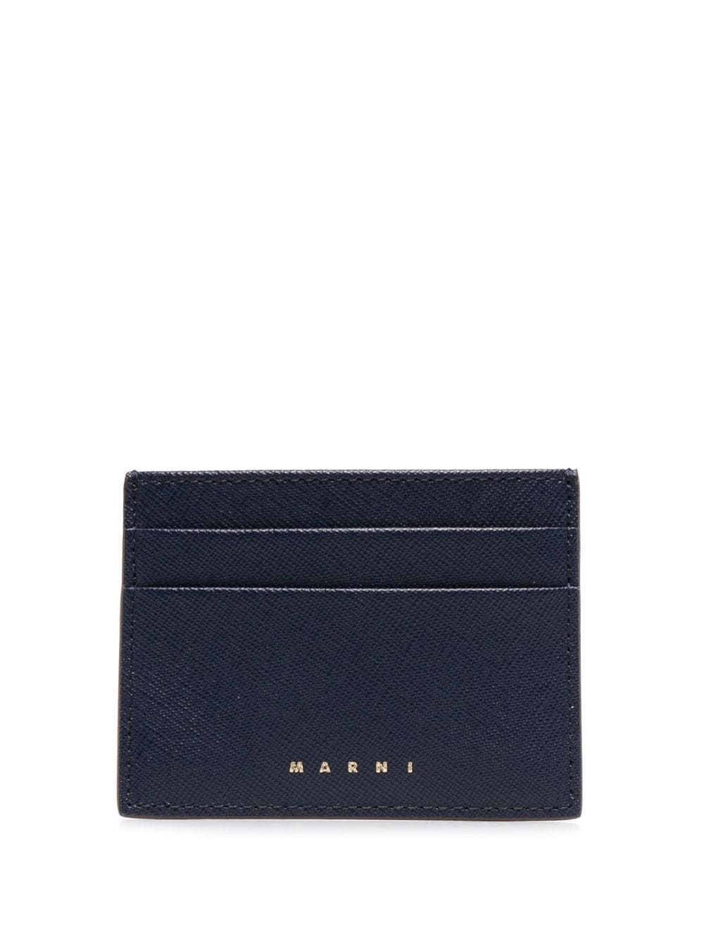 logo-debossed cardholder - 1