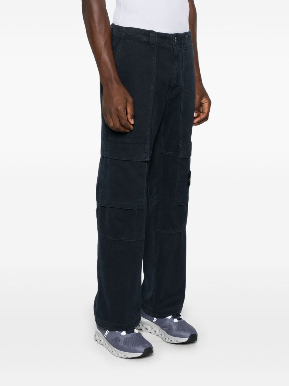 canvas cargo pants - 3