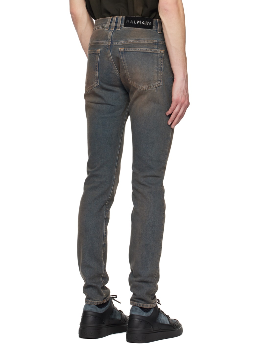 Blue Slim-Fit Jeans - 3