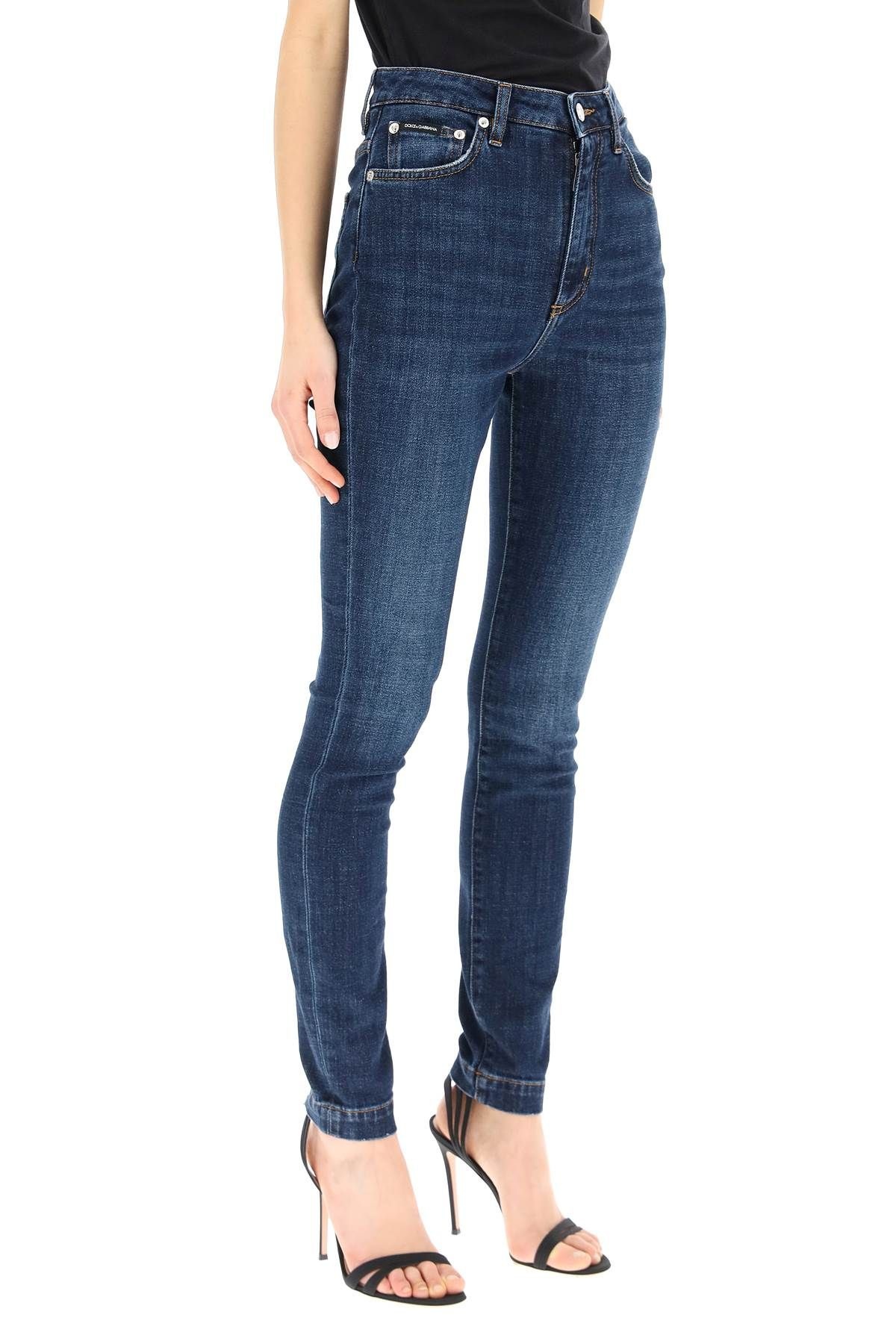 AUDREY JEANS IN DEEP BLUE DENIM - 3