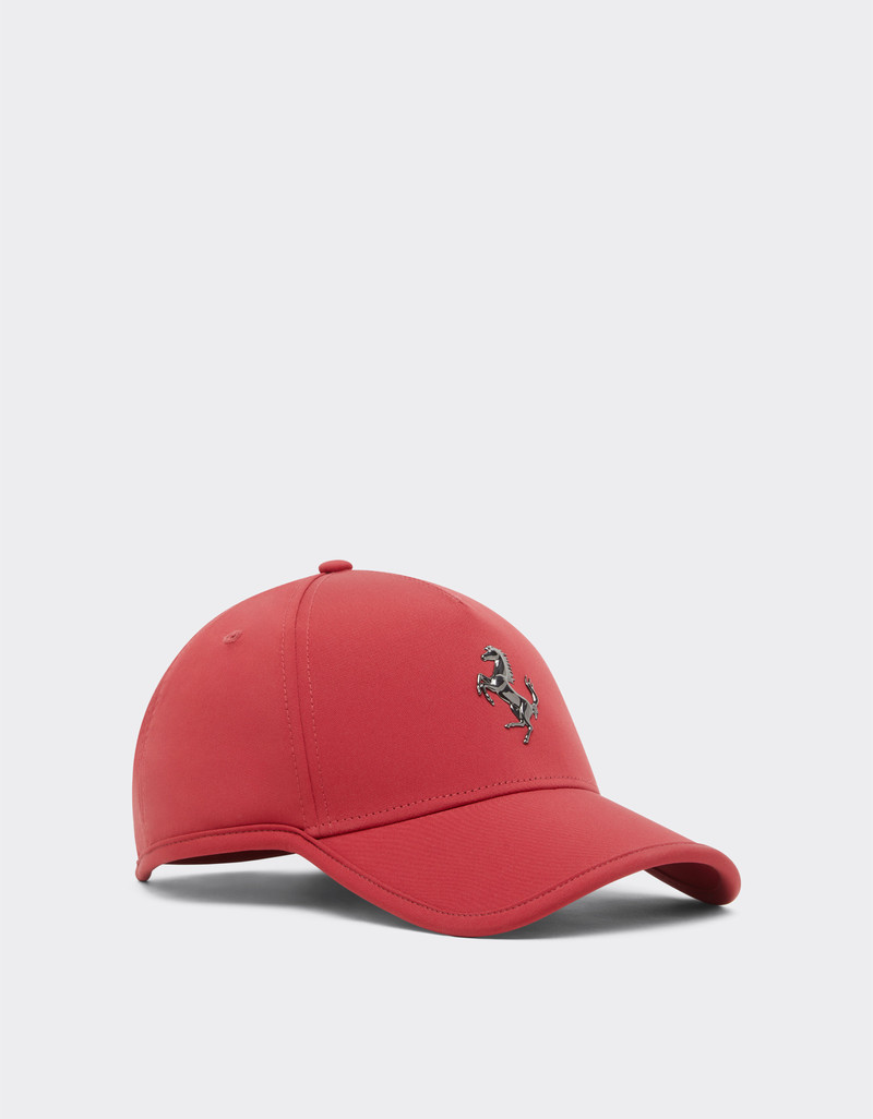 Ferrari Baseball cap with metal Prancing Horse outlook