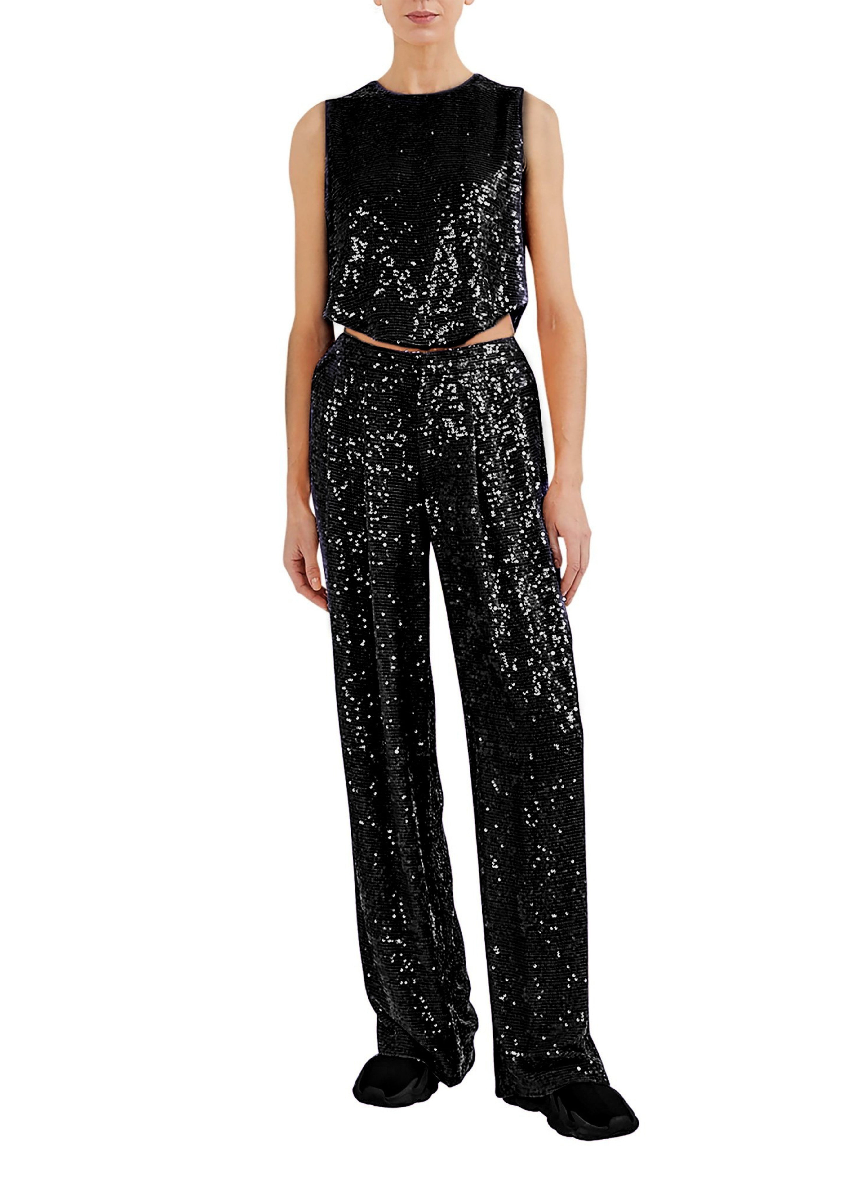 Sequin Low Waisted Trouser - 3