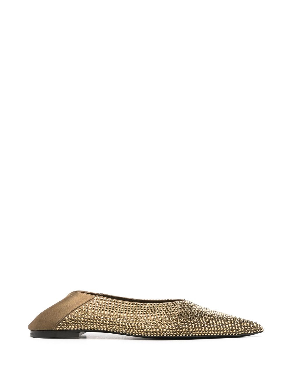 Nour crystal-embellished slippers - 5