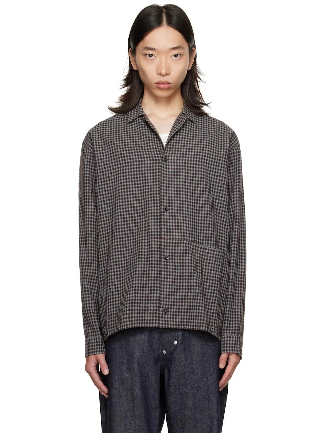 Brown & Blue Siesta Shirt - 1