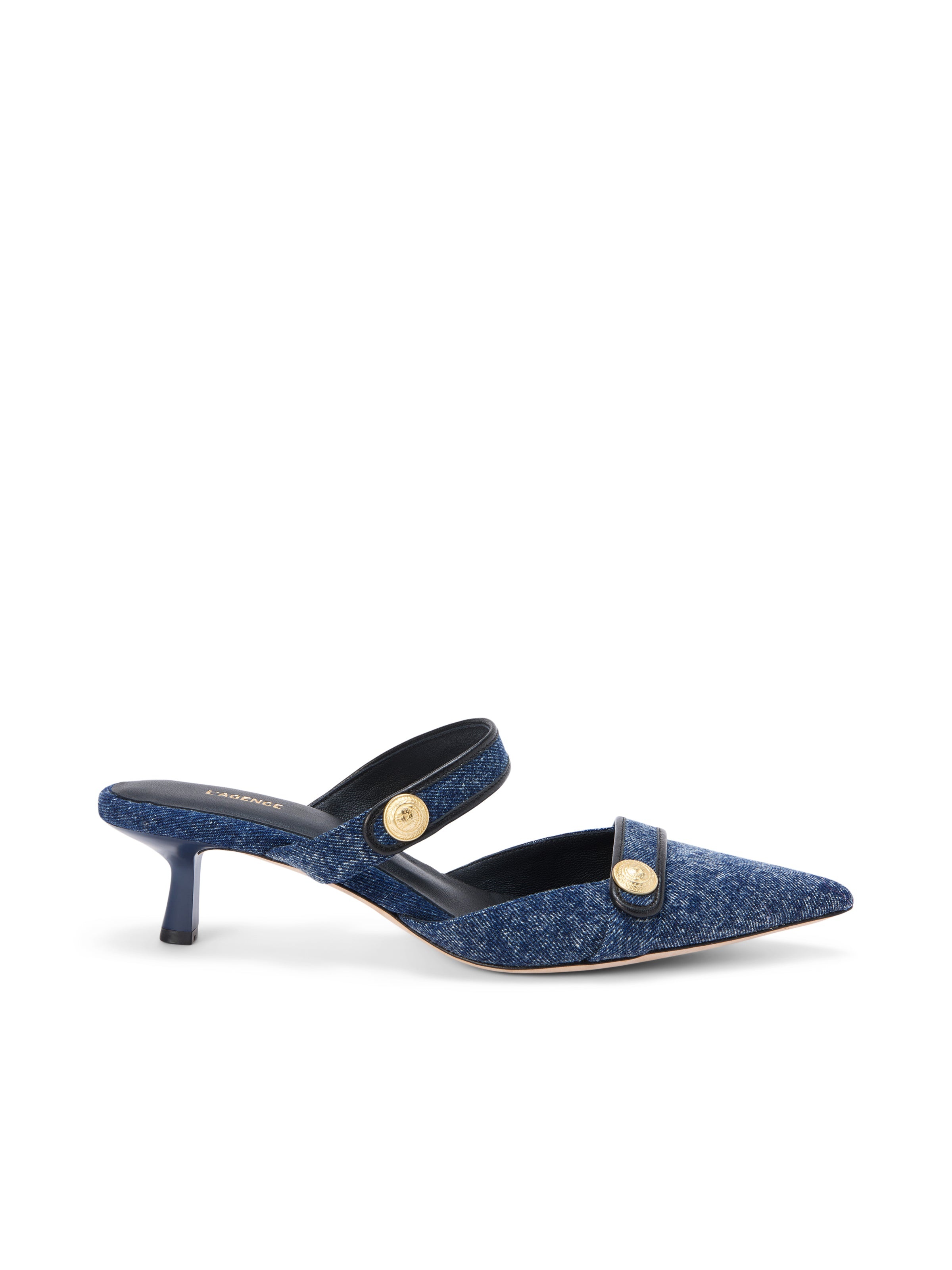 Gilliane Denim Mule - 5