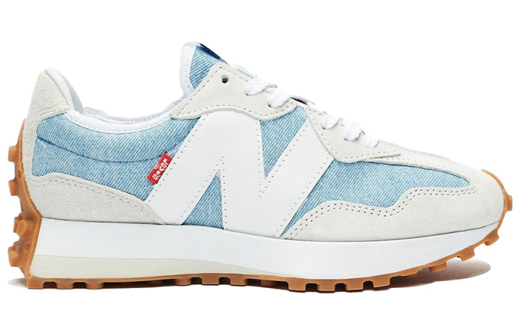 (WMNS) New Balance Levi's x 327 'Light Wash Denim' WS327LVA - 2