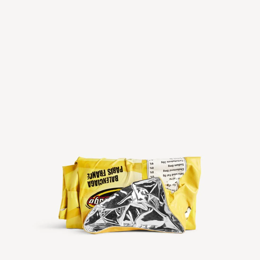 Chips Clutch Wallet in Yellow - 1