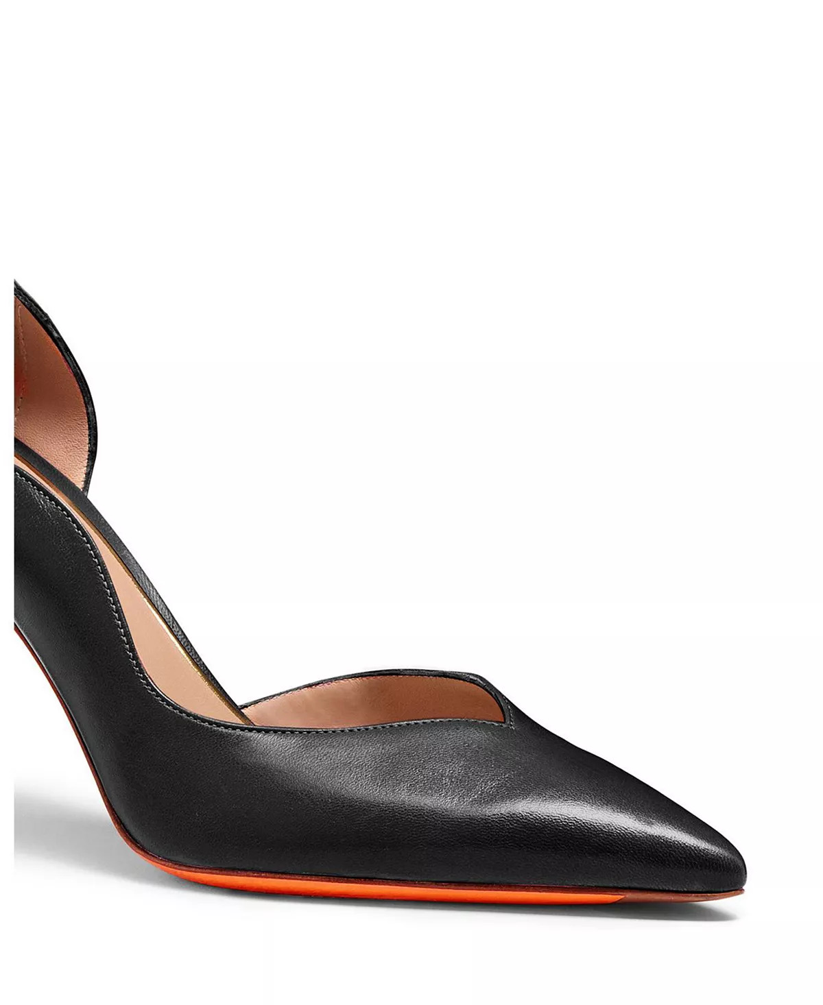 Women's Leather High-Heel Pump - 5