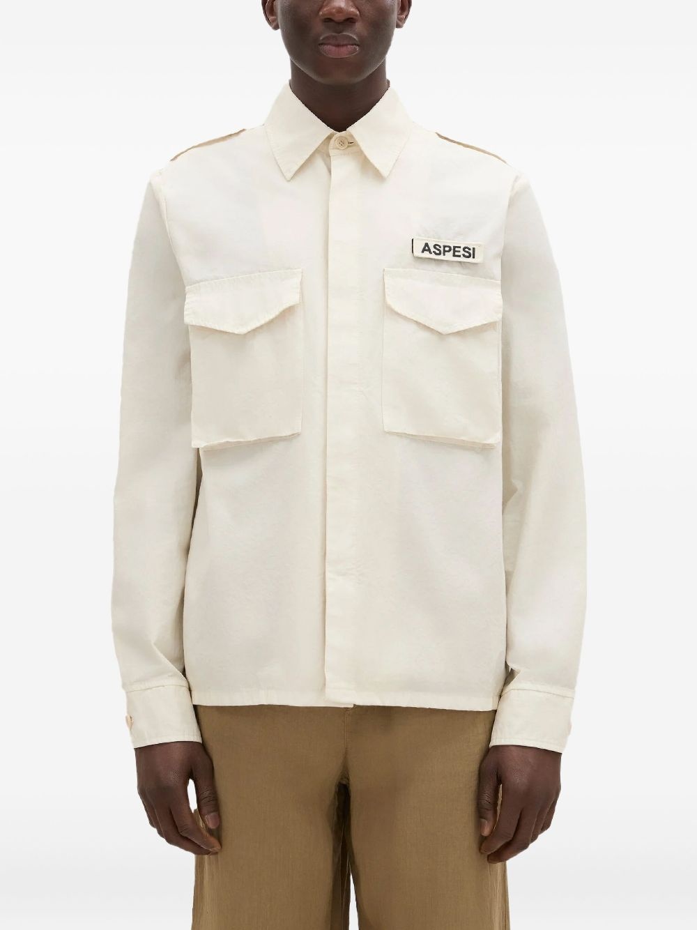 patch-pocket shirt - 3