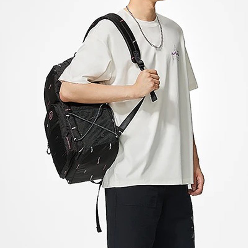 Li-Ning Way Of Wade Logo Backpack 'Black' ABSS181-1 - 5