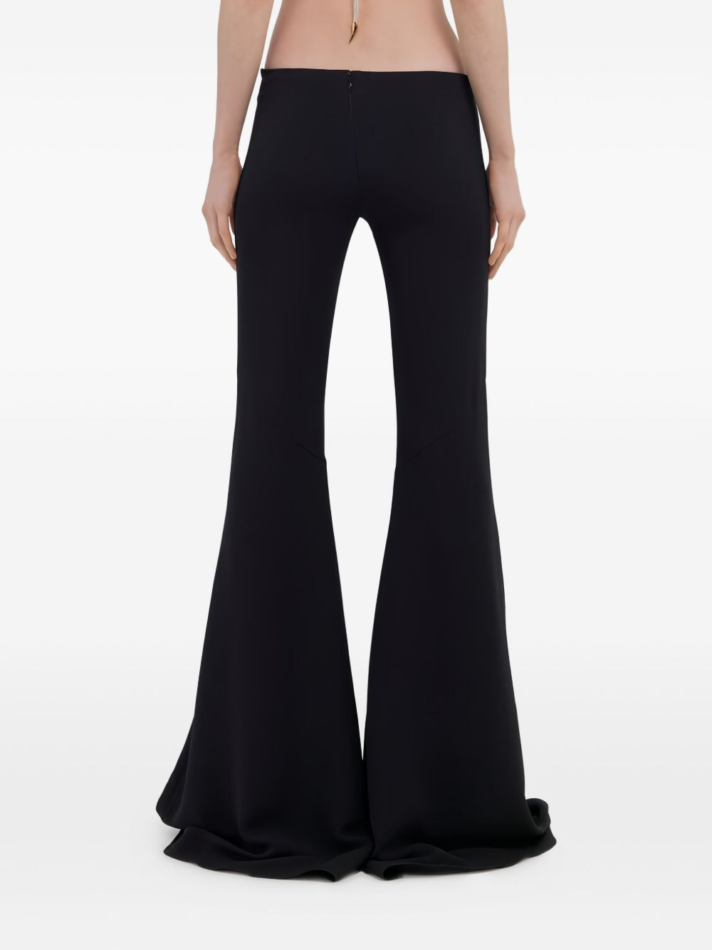 flared-leg trousers - 5