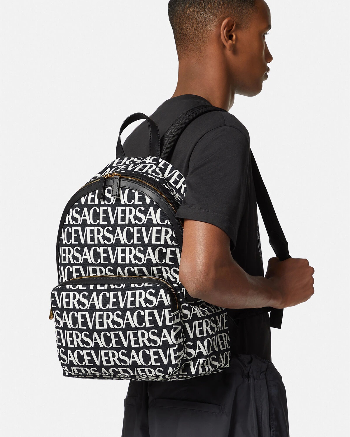 Versace Allover Backpack - 6