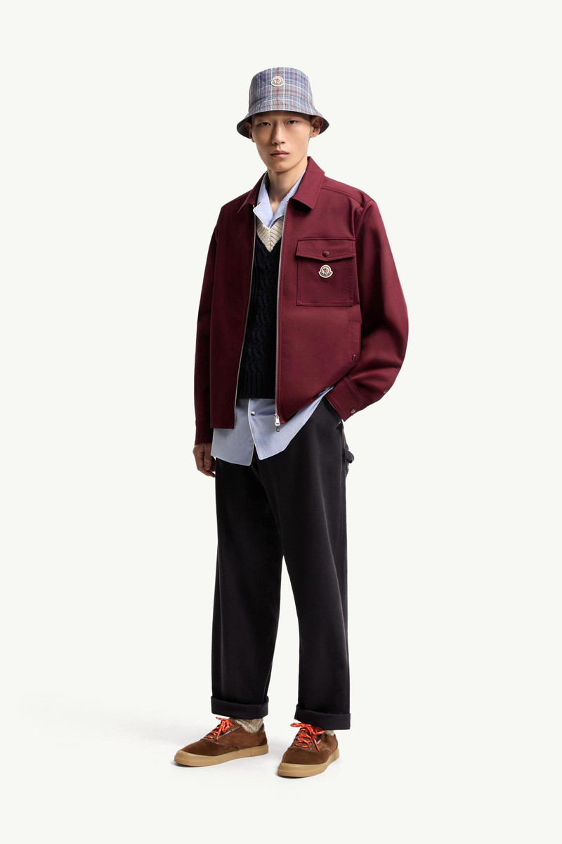 Moncler Cargo Cotton Blend Gabardine Pants outlook