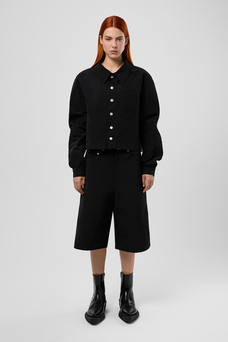 CAMPERLAB Black Cotton/Nylon Shirt outlook