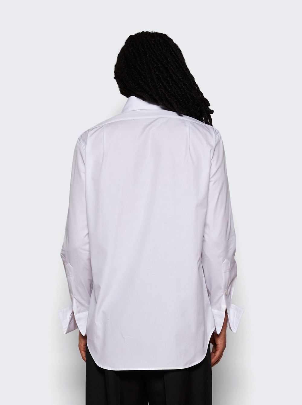 Bib Tuxedo Shirt White - 5